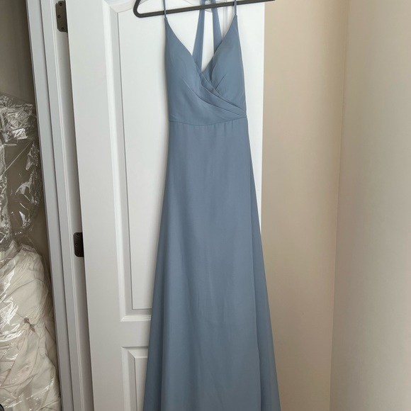 Azazie DAVIS dusty blue - Picture 1 of 3